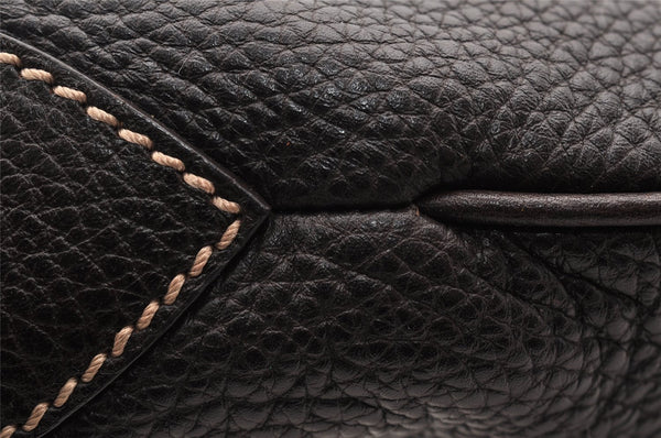 Authentic GUCCI Interlocking G Shoulder Hand Bag Leather 253338 Brown 5725I