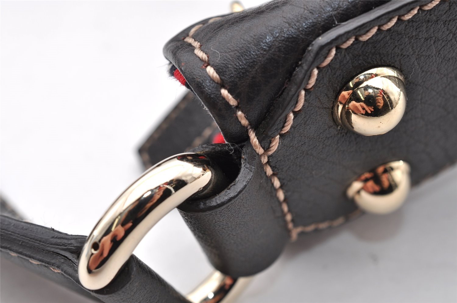 Authentic GUCCI Interlocking G Shoulder Hand Bag Leather 253338 Brown 5725I