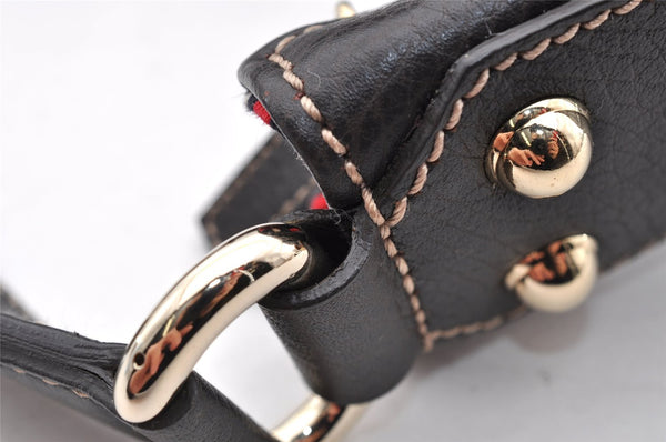 Authentic GUCCI Interlocking G Shoulder Hand Bag Leather 253338 Brown 5725I