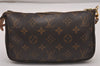 Authentic Louis Vuitton Monogram Pochette Accessoires Pouch M51980 LV 5726I