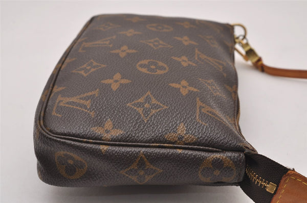 Authentic Louis Vuitton Monogram Pochette Accessoires Pouch M51980 LV 5726I