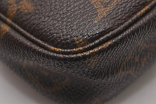 Authentic Louis Vuitton Monogram Pochette Accessoires Pouch M51980 LV 5726I