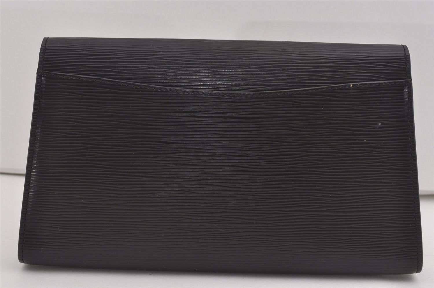 Authentic Louis Vuitton Epi Arts Deco Clutch Hand Bag Black M52632 LV 5727I