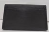 Authentic Louis Vuitton Epi Arts Deco Clutch Hand Bag Black M52632 LV 5727I