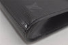 Authentic Louis Vuitton Epi Arts Deco Clutch Hand Bag Black M52632 LV 5727I