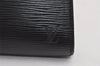 Authentic Louis Vuitton Epi Arts Deco Clutch Hand Bag Black M52632 LV 5727I