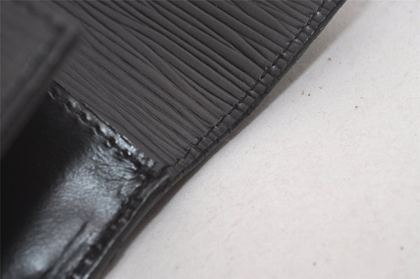 Authentic Louis Vuitton Epi Arts Deco Clutch Hand Bag Black M52632 LV 5727I