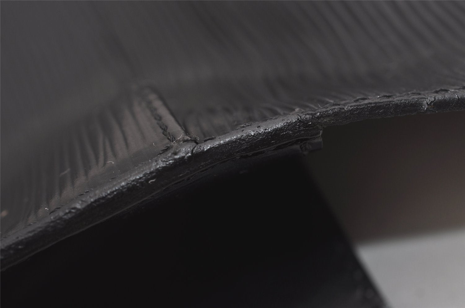 Authentic Louis Vuitton Epi Arts Deco Clutch Hand Bag Black M52632 LV 5727I