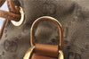 Authentic GUCCI Shoulder Hand Bag Purse GG Canvas Leather Brown 5728D