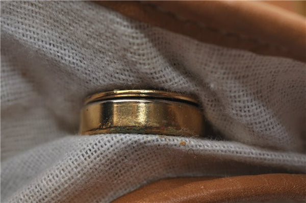 Authentic GUCCI Shoulder Hand Bag Purse GG Canvas Leather Brown 5728D