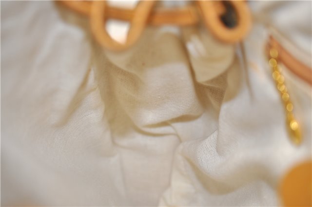 Authentic GUCCI Shoulder Hand Bag Purse GG Canvas Leather Brown 5728D