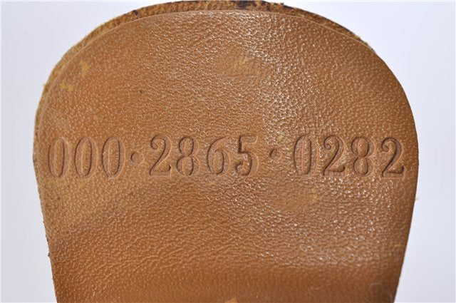 Authentic GUCCI Shoulder Hand Bag Purse GG Canvas Leather Brown 5728D