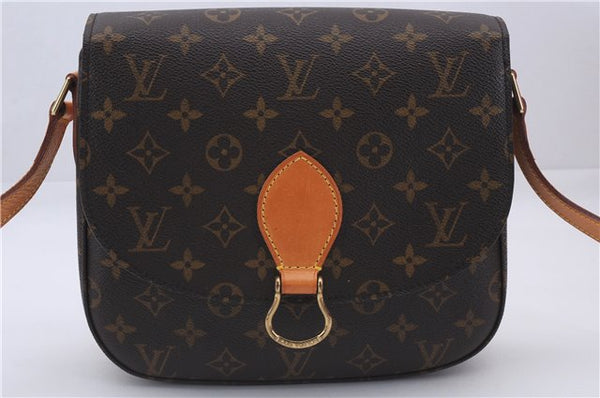 Auth Louis Vuitton Monogram Saint Cloud GM Shoulder Cross Bag M51242 LV 5729D