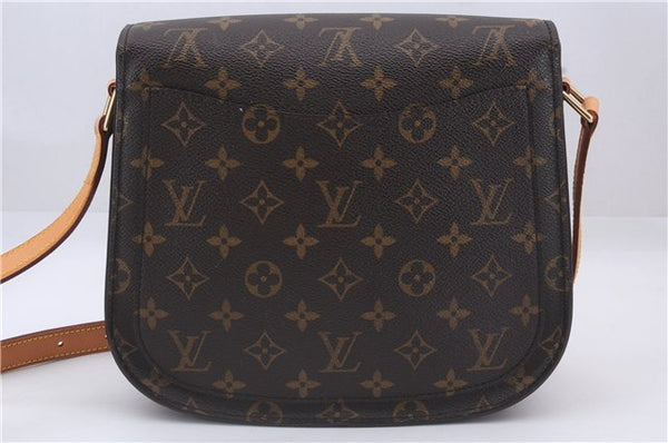 Auth Louis Vuitton Monogram Saint Cloud GM Shoulder Cross Bag M51242 LV 5729D