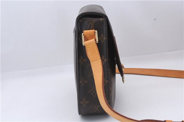 Auth Louis Vuitton Monogram Saint Cloud GM Shoulder Cross Bag M51242 LV 5729D