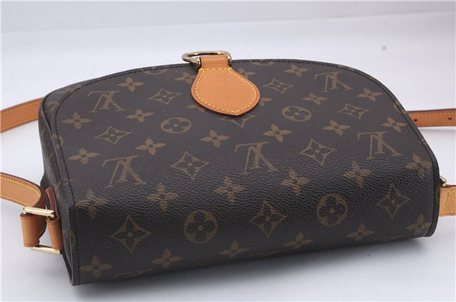 Auth Louis Vuitton Monogram Saint Cloud GM Shoulder Cross Bag M51242 LV 5729D