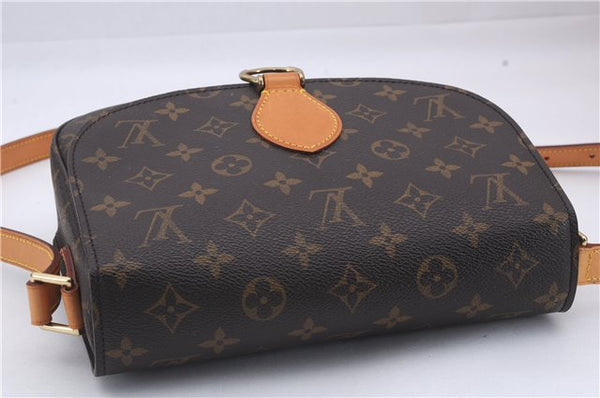Auth Louis Vuitton Monogram Saint Cloud GM Shoulder Cross Bag M51242 LV 5729D