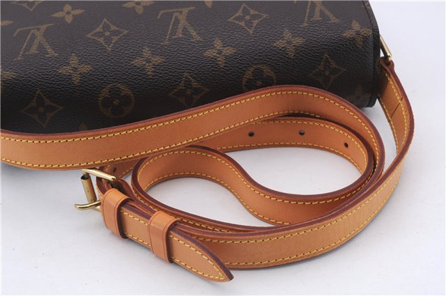 Auth Louis Vuitton Monogram Saint Cloud GM Shoulder Cross Bag M51242 LV 5729D