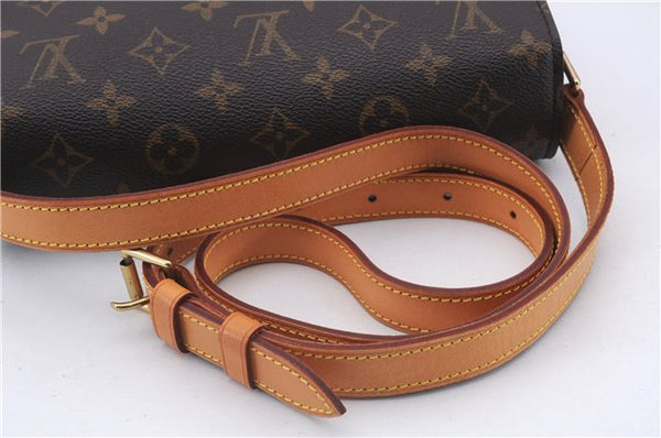 Auth Louis Vuitton Monogram Saint Cloud GM Shoulder Cross Bag M51242 LV 5729D