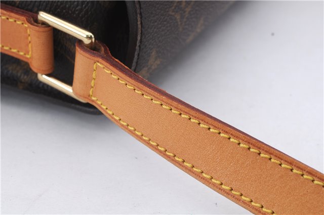 Auth Louis Vuitton Monogram Saint Cloud GM Shoulder Cross Bag M51242 LV 5729D