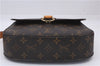 Auth Louis Vuitton Monogram Saint Cloud GM Shoulder Cross Bag M51242 LV 5729D
