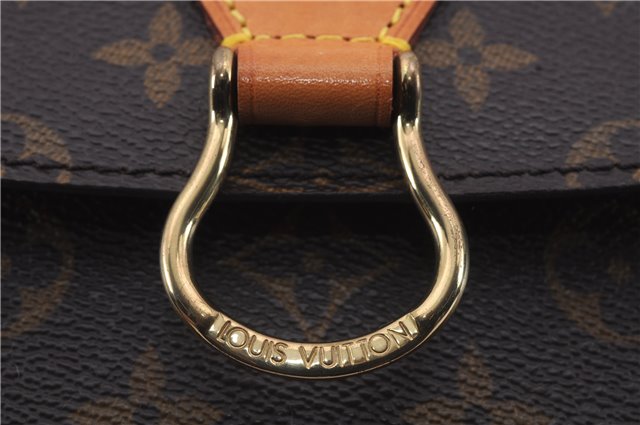 Auth Louis Vuitton Monogram Saint Cloud GM Shoulder Cross Bag M51242 LV 5729D