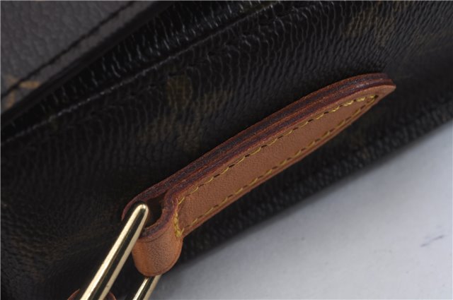 Auth Louis Vuitton Monogram Saint Cloud GM Shoulder Cross Bag M51242 LV 5729D