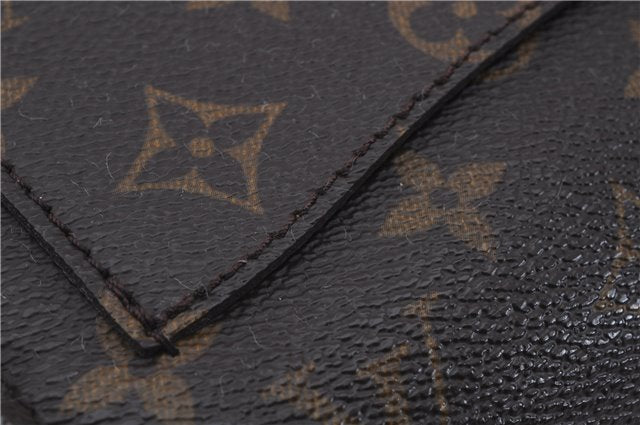 Auth Louis Vuitton Monogram Saint Cloud GM Shoulder Cross Bag M51242 LV 5729D