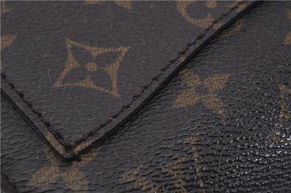 Auth Louis Vuitton Monogram Saint Cloud GM Shoulder Cross Bag M51242 LV 5729D