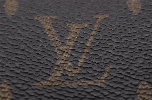 Auth Louis Vuitton Monogram Saint Cloud GM Shoulder Cross Bag M51242 LV 5729D