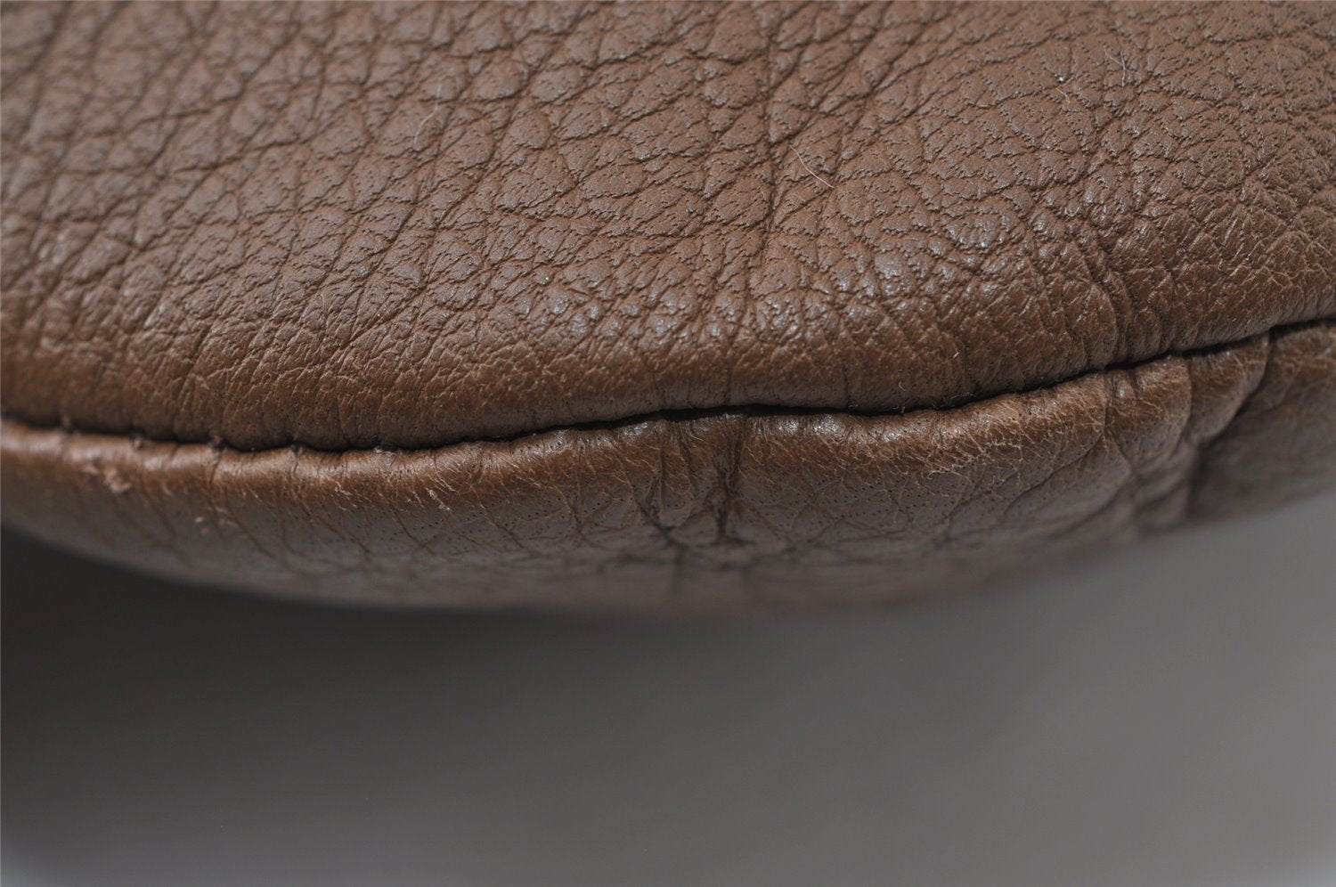 Authentic GUCCI Interlocking G Shoulder Cross Bag Leather 268244 Brown 5730I