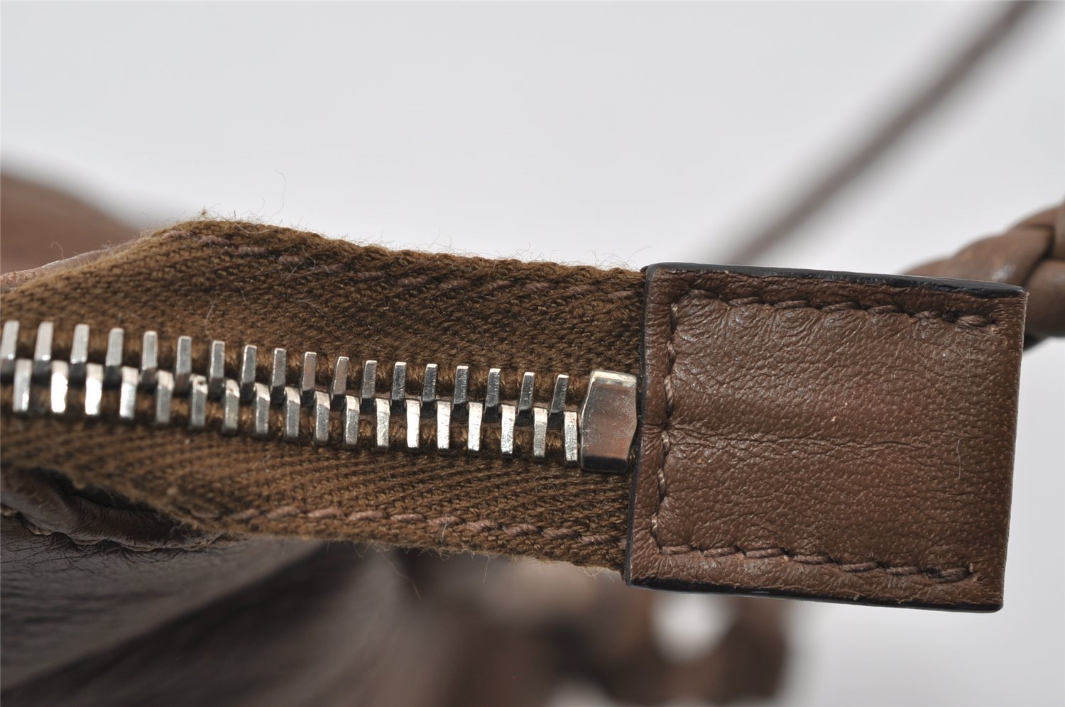 Authentic GUCCI Interlocking G Shoulder Cross Bag Leather 268244 Brown 5730I