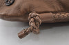 Authentic GUCCI Interlocking G Shoulder Cross Bag Leather 268244 Brown 5730I