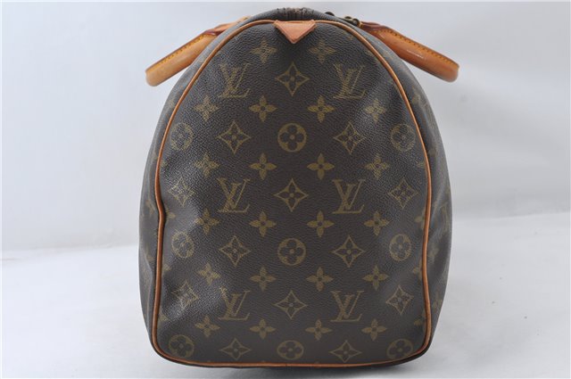 Authentic Louis Vuitton Monogram Keepall 45 Travel Boston Bag M41428 LV 5734E