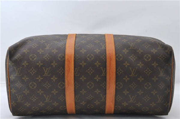 Authentic Louis Vuitton Monogram Keepall 45 Travel Boston Bag M41428 LV 5734E