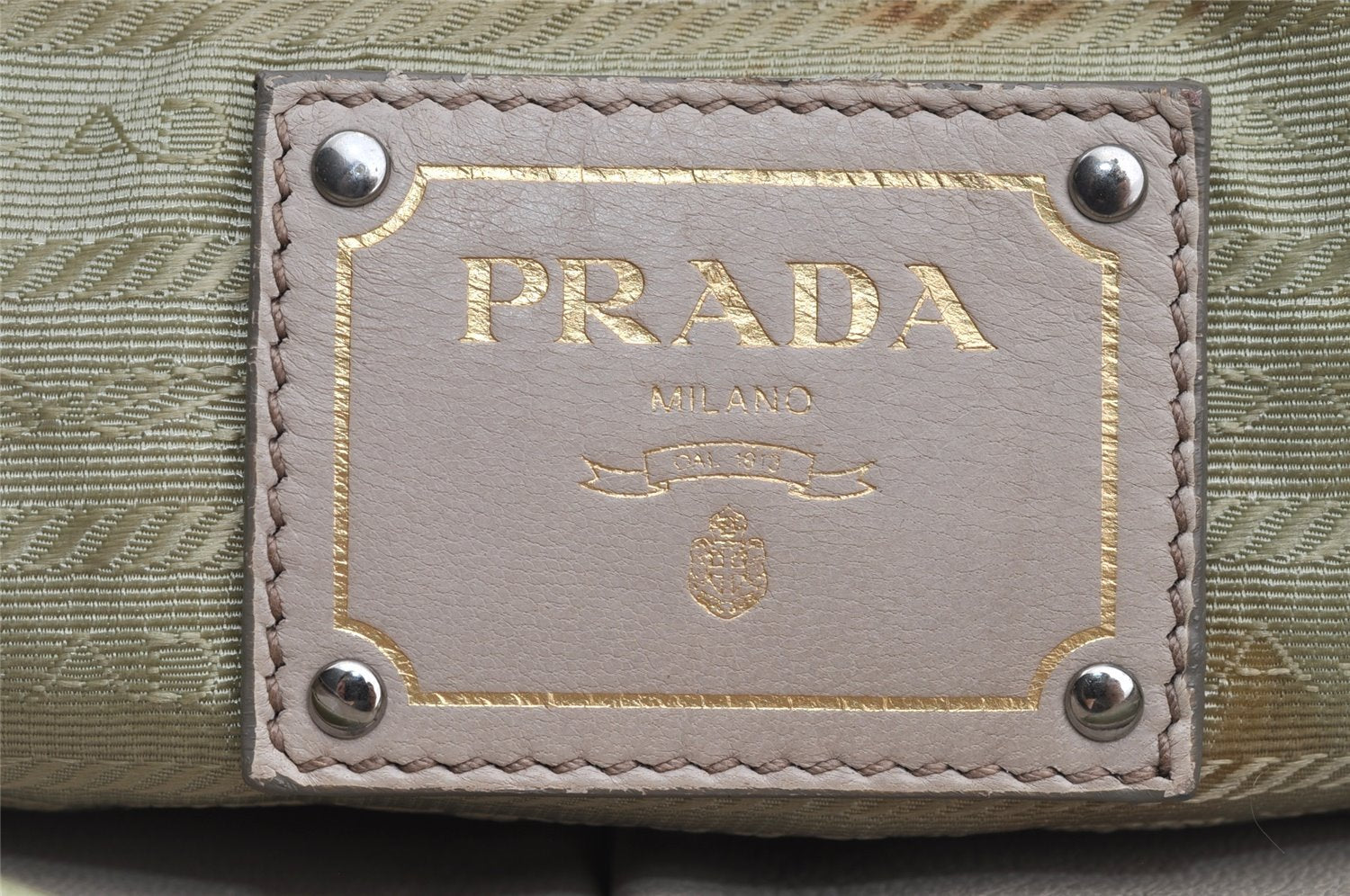 Authentic PRADA Nappa Gaufre 2Way Shoulder Hand Bag Leather White 5736I