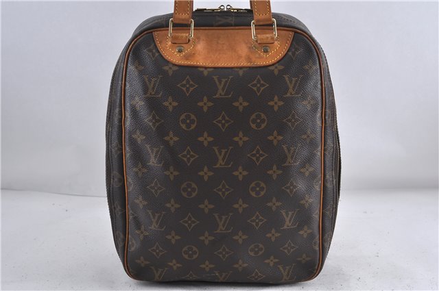 Authentic LOUIS VUITTON Monogram Excursion Hand Bag M41450 LV 5738C