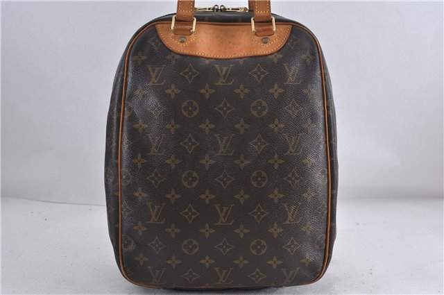 Authentic LOUIS VUITTON Monogram Excursion Hand Bag M41450 LV 5738C