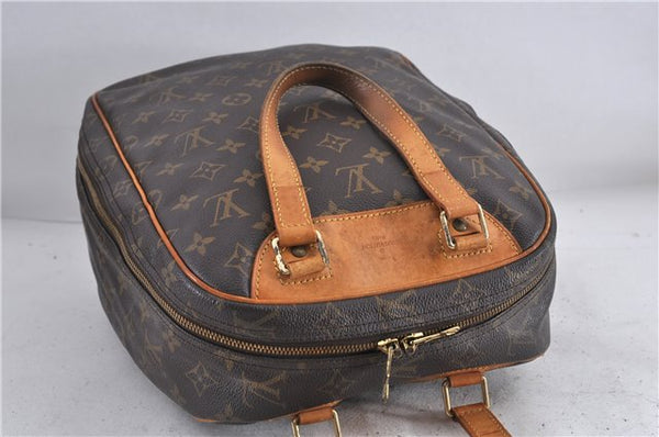 Authentic LOUIS VUITTON Monogram Excursion Hand Bag M41450 LV 5738C