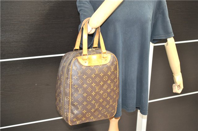 Authentic LOUIS VUITTON Monogram Excursion Hand Bag M41450 LV 5738C