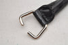 Authentic FENDI Etniko Hand Bag Punching Leather Enamel Black Junk 5738I
