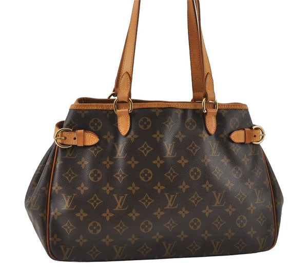Authentic Louis Vuitton Monogram Batignolles Horizontal Tote Bag M51154 LV 5741I