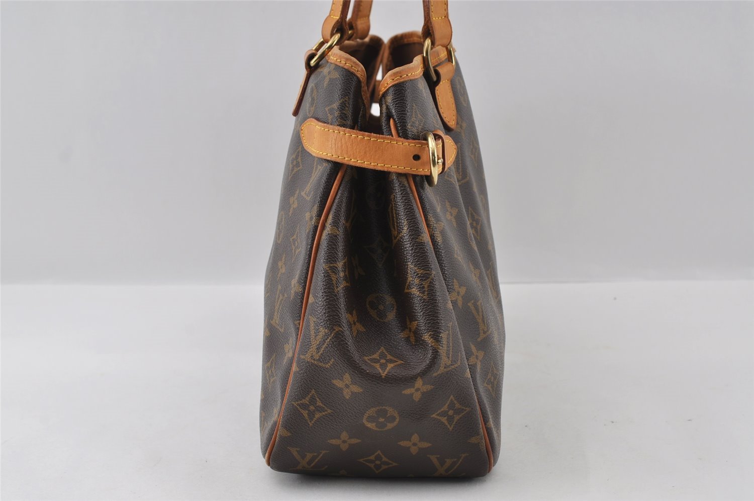 Authentic Louis Vuitton Monogram Batignolles Horizontal Tote Bag M51154 LV 5741I