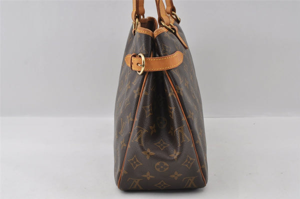 Authentic Louis Vuitton Monogram Batignolles Horizontal Tote Bag M51154 LV 5741I
