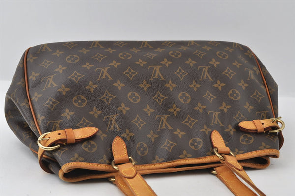 Authentic Louis Vuitton Monogram Batignolles Horizontal Tote Bag M51154 LV 5741I
