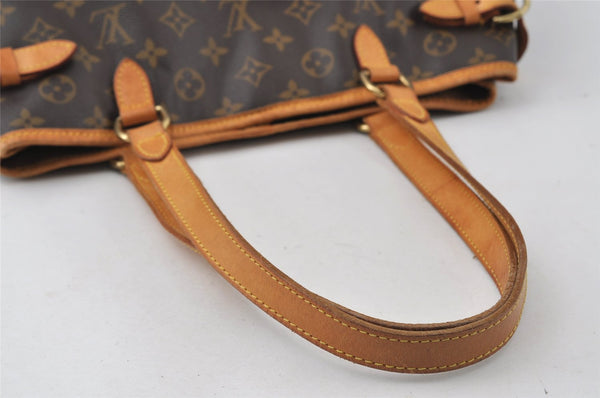 Authentic Louis Vuitton Monogram Batignolles Horizontal Tote Bag M51154 LV 5741I