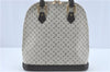 Auth Louis Vuitton Monogram Mini Alma Hout Hand Bag Khaki Beige M92203 LV 5742C