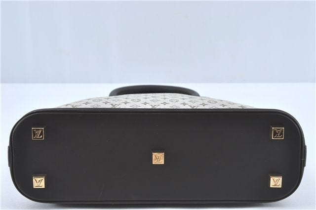 Auth Louis Vuitton Monogram Mini Alma Hout Hand Bag Khaki Beige M92203 LV 5742C