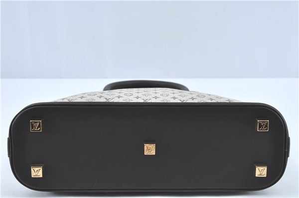 Auth Louis Vuitton Monogram Mini Alma Hout Hand Bag Khaki Beige M92203 LV 5742C