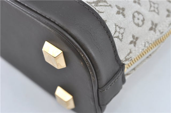Auth Louis Vuitton Monogram Mini Alma Hout Hand Bag Khaki Beige M92203 LV 5742C